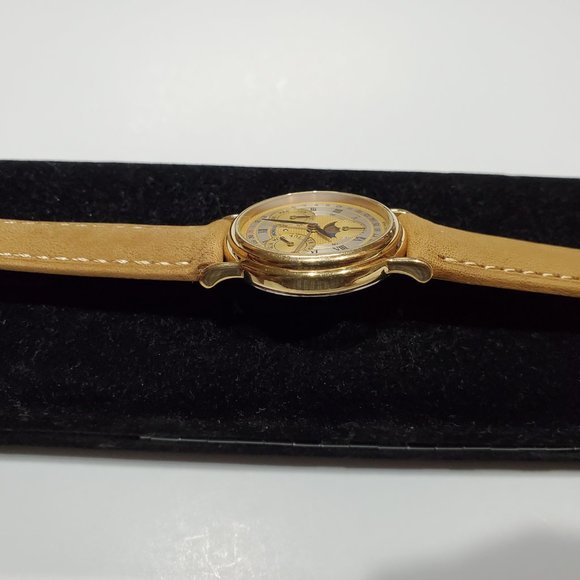 Rare Vintage ESQ Movado Moon Phase Triple Date Circa 80\'s Watch 87-03-822 main image 12